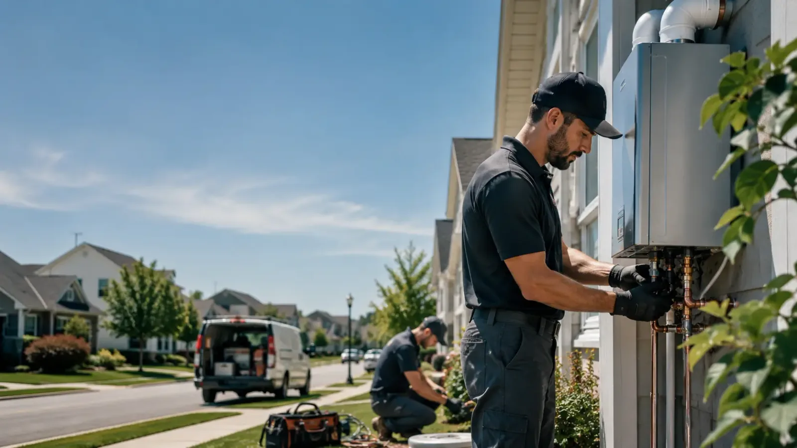 Tankless Water Heater Installation in Jefferson, MD